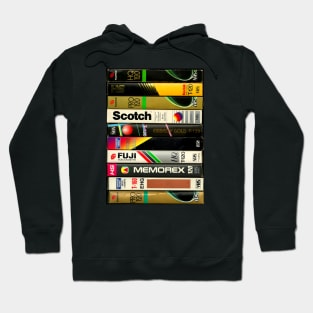 90s Retro VHS Stack Hoodie